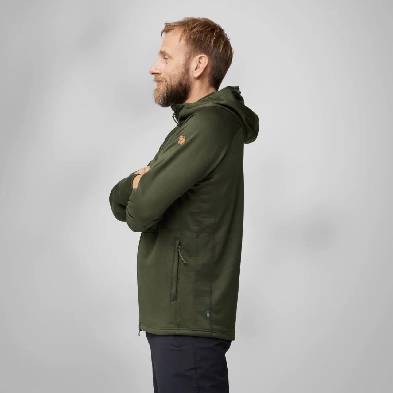 Sale Abisko Grid Fleece Hoodie Fleece Jackets