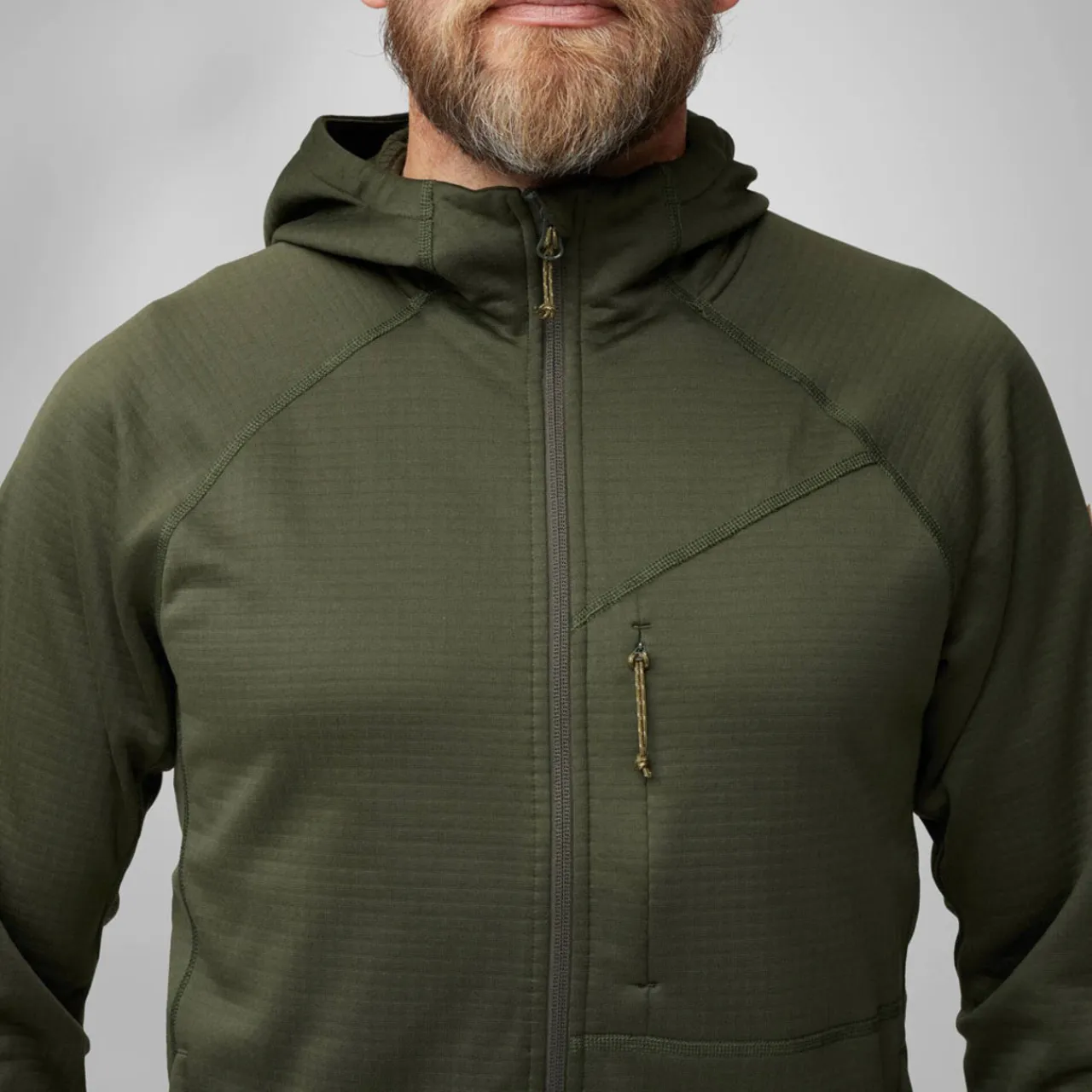 Sale Abisko Grid Fleece Hoodie Fleece Jackets