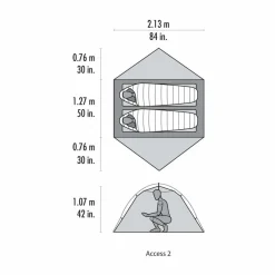 Outlet Access 2 Tent Two Person Tents