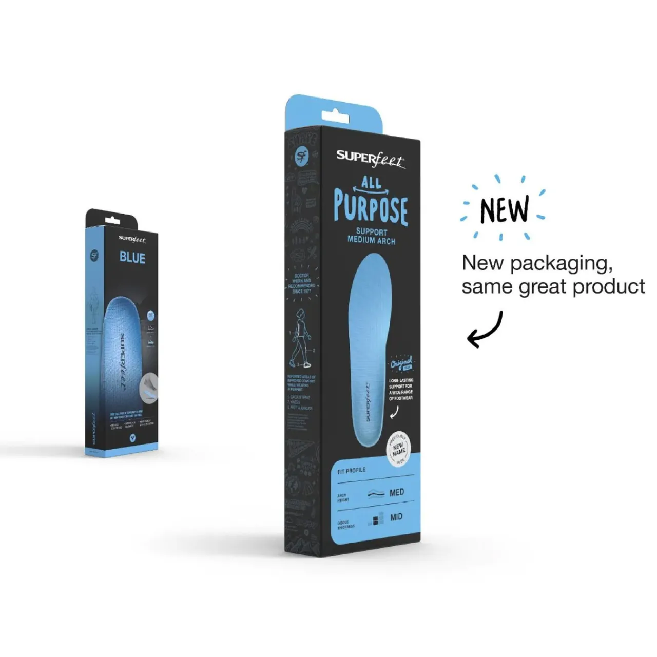 Online All-Purpose Support Medium Arch Insoles Insoles