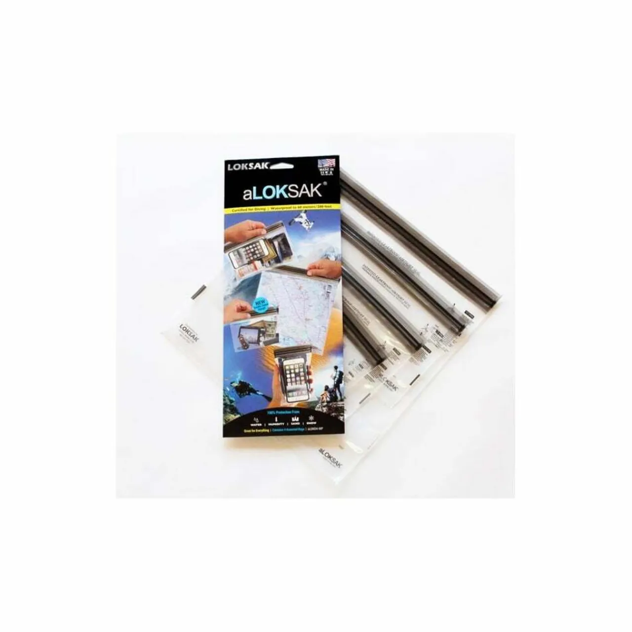 ALOKD4-MP Waterproof Bags - 4 Bag Multipack Accessories|Waterproof Pouches