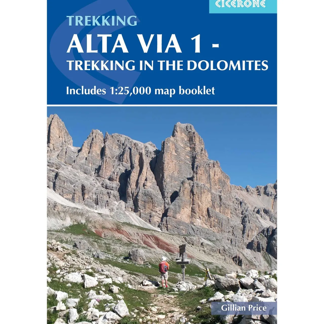 Best Alta Via 1 - Trekking in the Dolomites Maps, Guides & Compasses