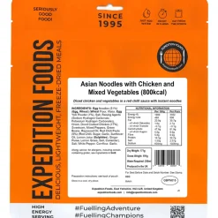 Clearance Asian Noodles with Chicken and Mixed Vegetables (High Energy Serving) Main Meals