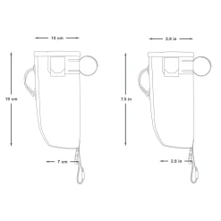 Hot Backcountry Food Pouch 1.2L Bikepacking