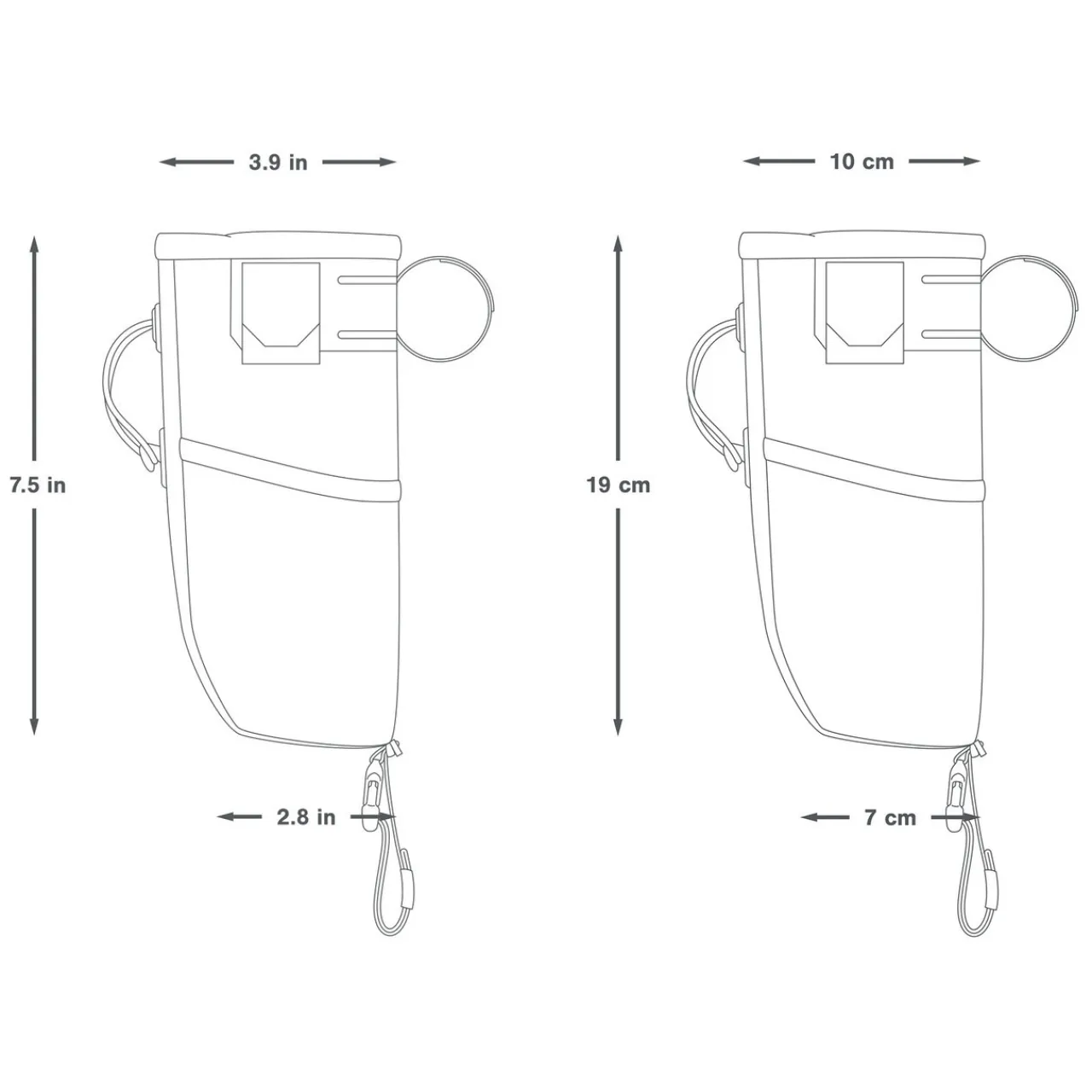 Clearance Backcountry Food Pouch Plus 1.2L+ Bikepacking