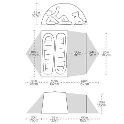 Online Blacktail 2 Hotel Tent Two Person Tents