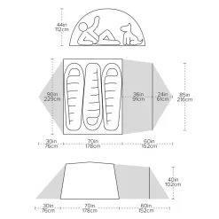 Discount Blacktail 3 Hotel Tent Three+ Person Tents
