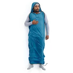 Outlet Breeze Sleeping Bag Liner - Mummy w/ Drawcord Liners