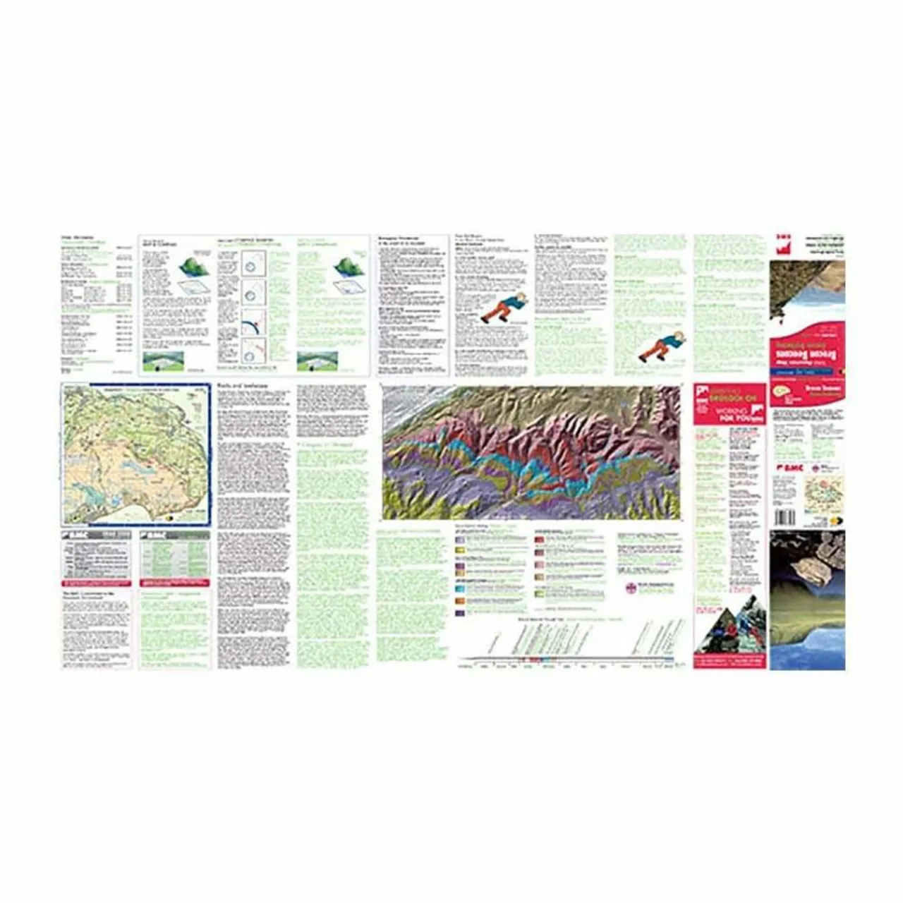 British Mountain Map - Brecon Beacons Maps, Guides & Compasses