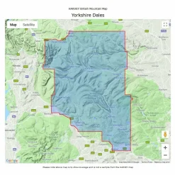 Online British Mountain Map - Yorkshire Dales Maps, Guides & Compasses