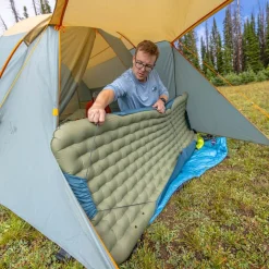 New Campmeister Deluxe Insulated Sleeping Mat - Extra Long Wide Ultralight Airbeds