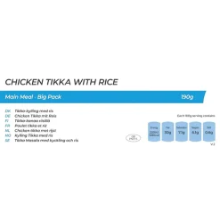 Chicken Tikka with Rice (Big Pack) Main Meals