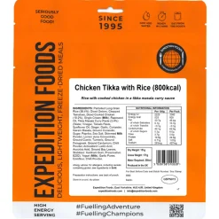 Clearance Chicken Tikka with Rice (High Energy Serving) Main Meals
