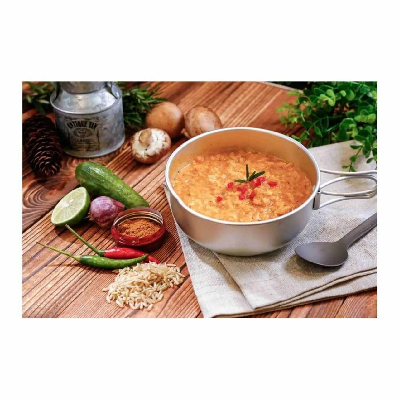 New Chicken Tikka with Rice (Single Serving) Main Meals