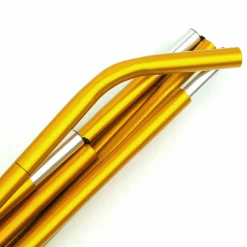 Online 373cm x 9mm & Angled Insert Spare Pole for Jannu Tent Accessories