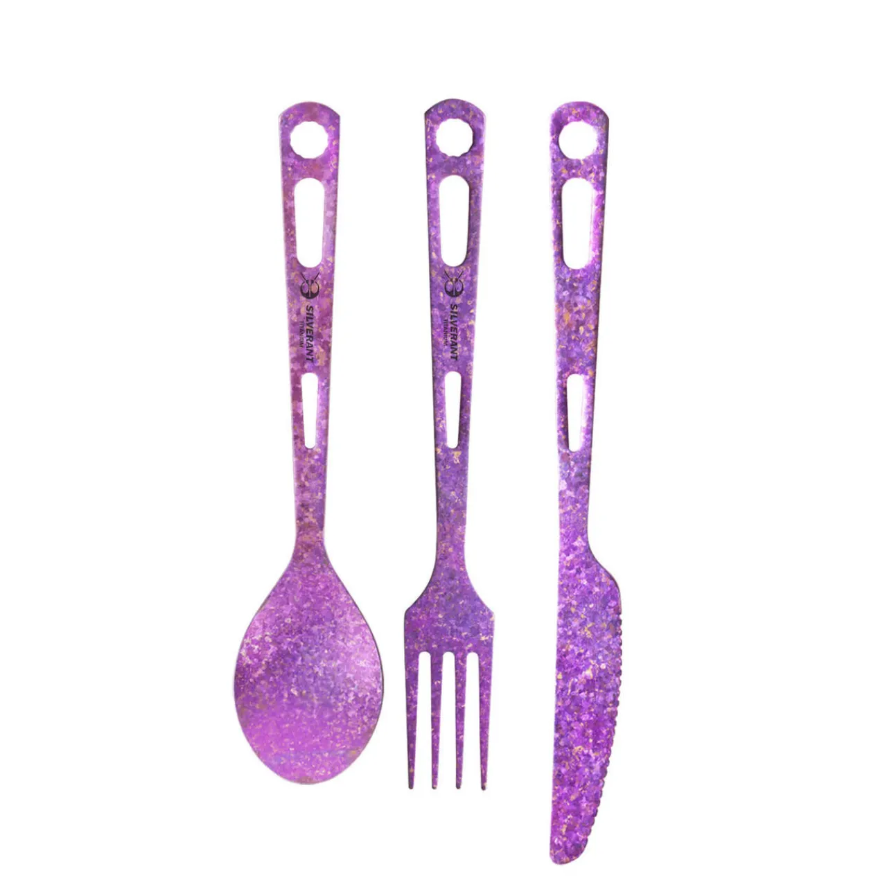 New Coloured Titanium 3-Piece Cutlery Set Cutlery & Utensils