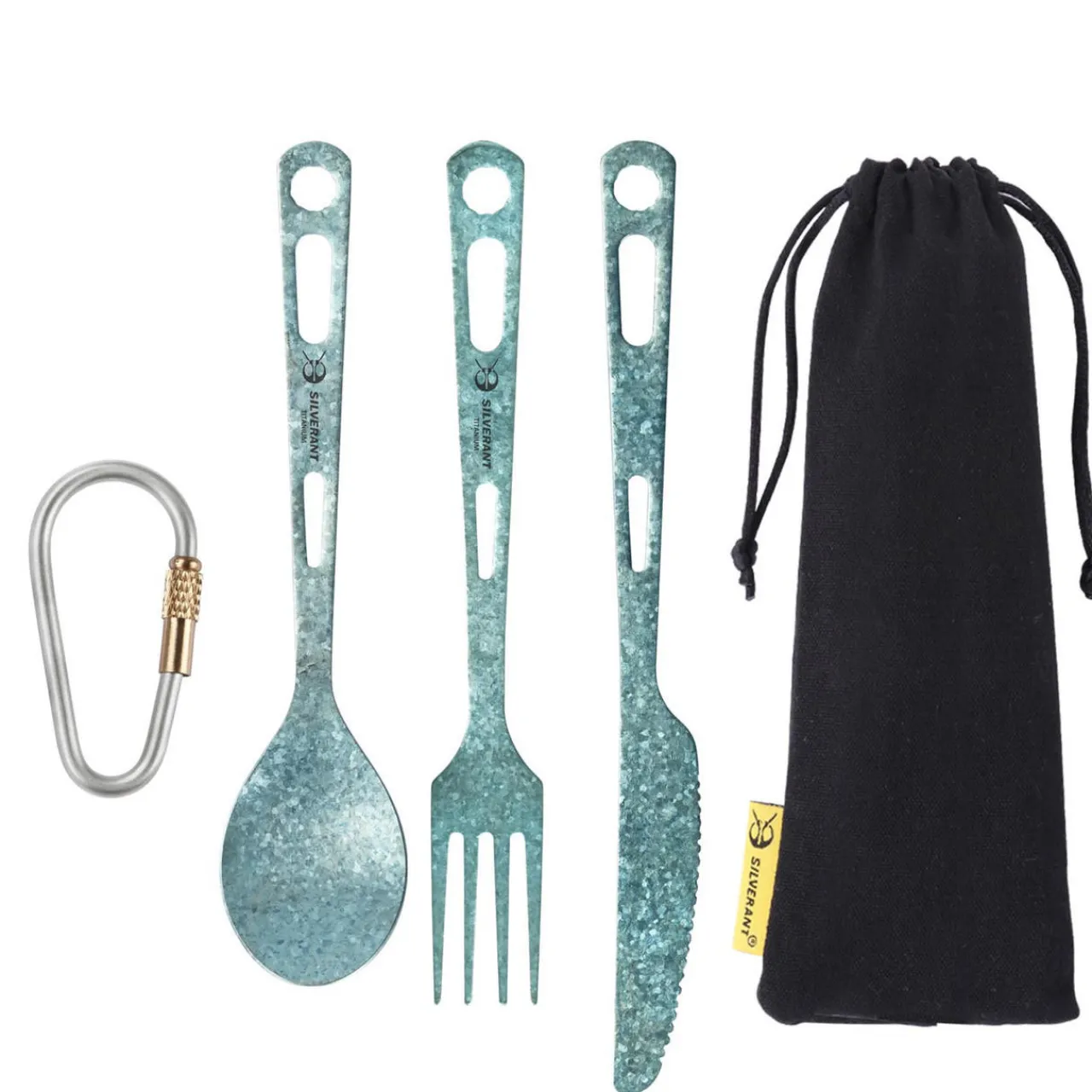 New Coloured Titanium 3-Piece Cutlery Set Cutlery & Utensils