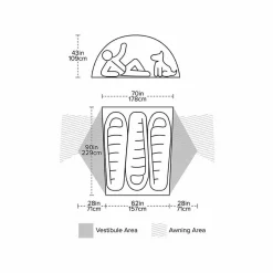 New Copper Spur HV UL3 Bikepacking Tent Bikepacking|Three+ Person Tents