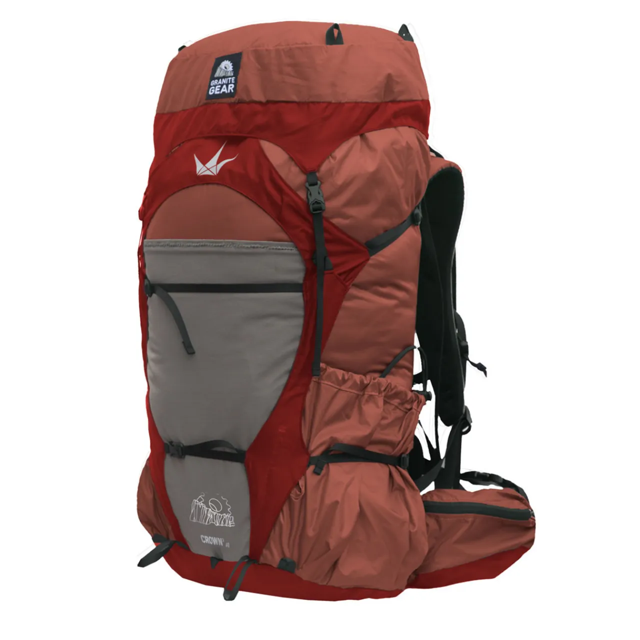 New Crown3 40 Eco Rucksack Backpacking Rucksacks
