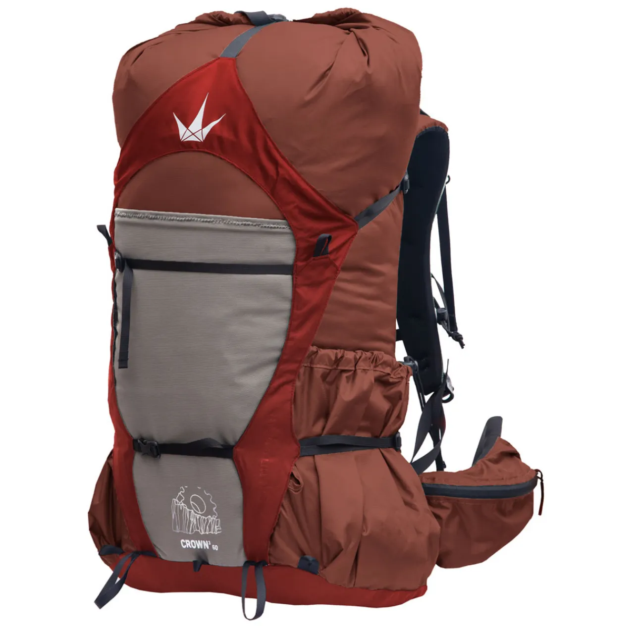 New Crown3 40 Eco Rucksack Backpacking Rucksacks