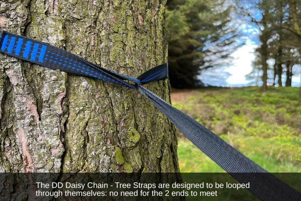 New DD Daisy Chain Tree Straps (x2) Bikepacking|Tarps