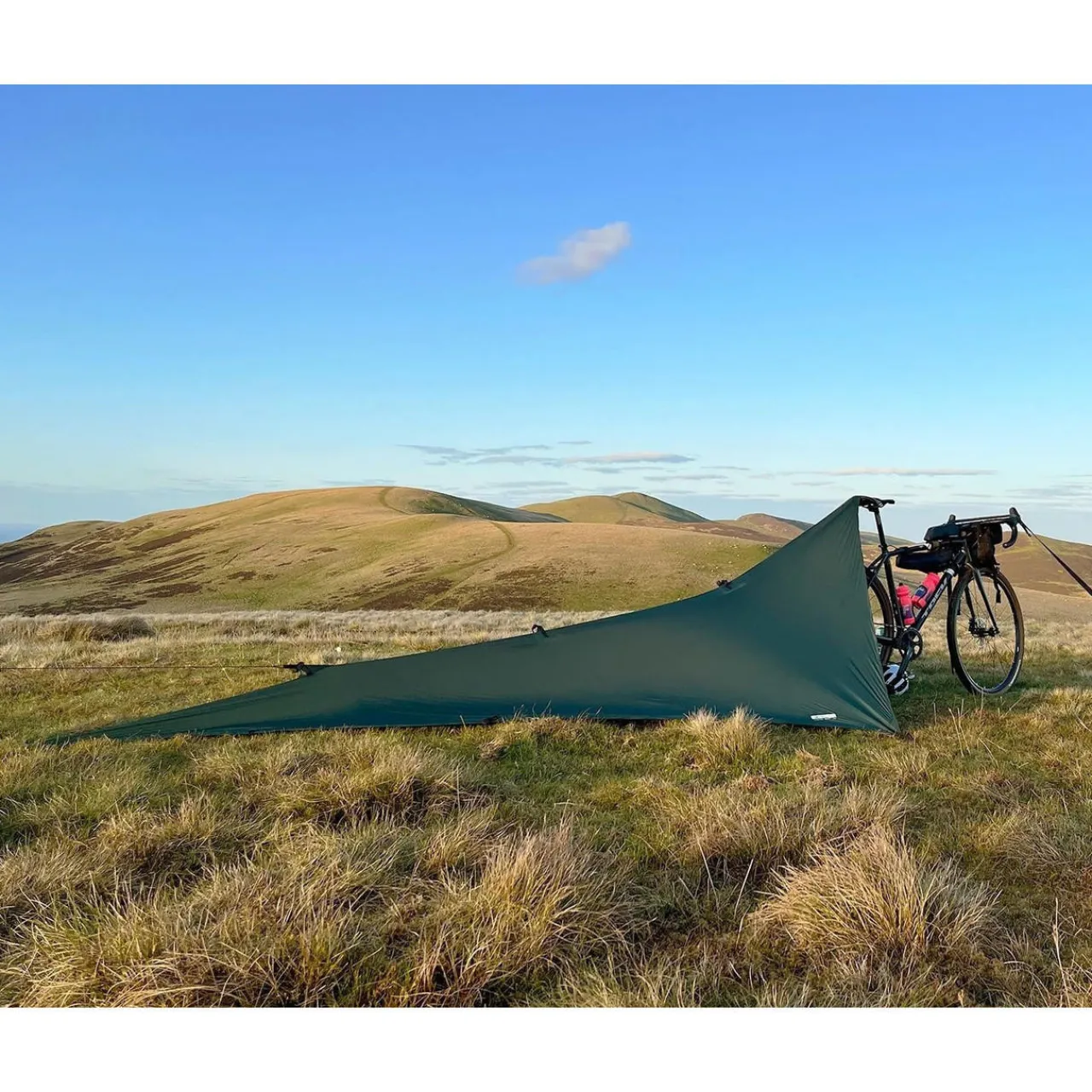 DD SuperLight Bikepacker Tarp (3.7m x 2.3m) Bikepacking|Tarps