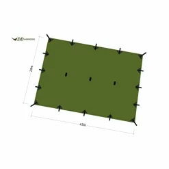 Best DD Superlight Tarp XL (4.5m x 2.9m) Tarps