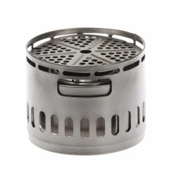 New EBY255 Titanium Alcohol Stove DX Set (Ti DX Stand & Stove) Meths & Solid Fuel Stoves