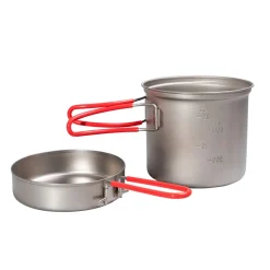 Online ECA617 Titanium Ultralight Deep Pot M (0.9L) Pots And Pans
