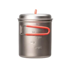 ECA616 Titanium Ultralight Deep Pot S (0.6L) Pots And Pans