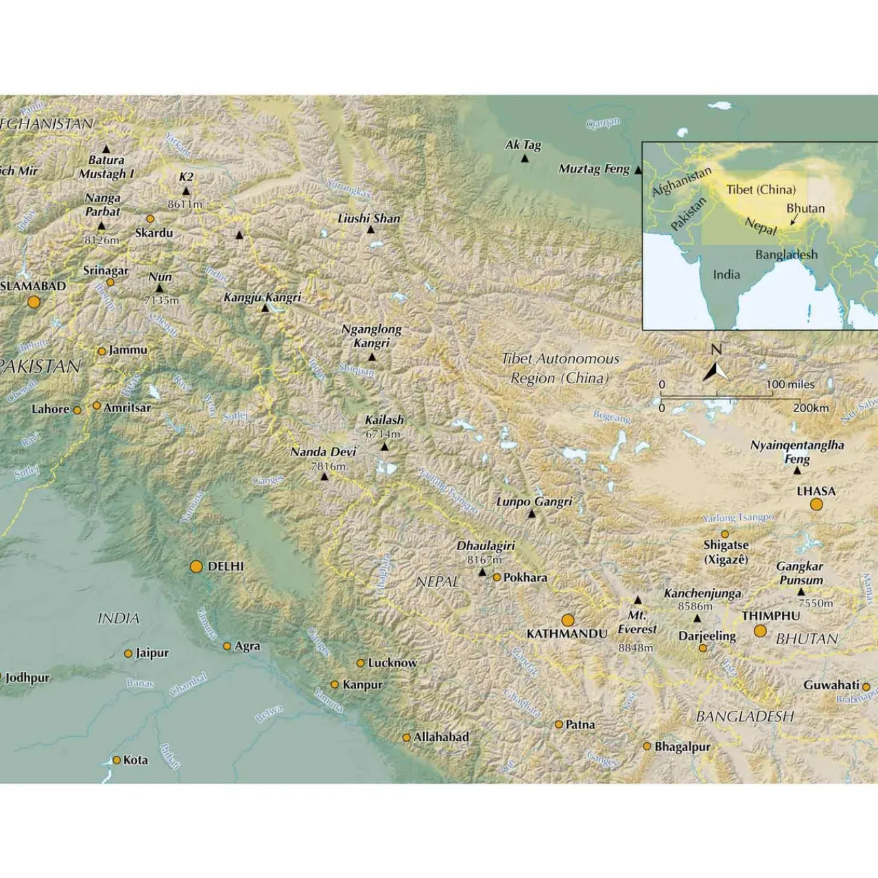 Outlet Everest: A Trekker's Guide Maps, Guides & Compasses
