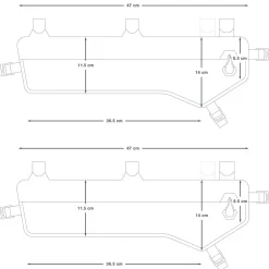 Online Expedition Frame Pack 5L Tall Bikepacking