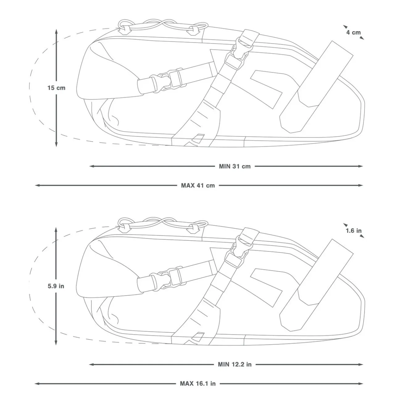 Sale Expedition Saddle Pack 9L Bikepacking