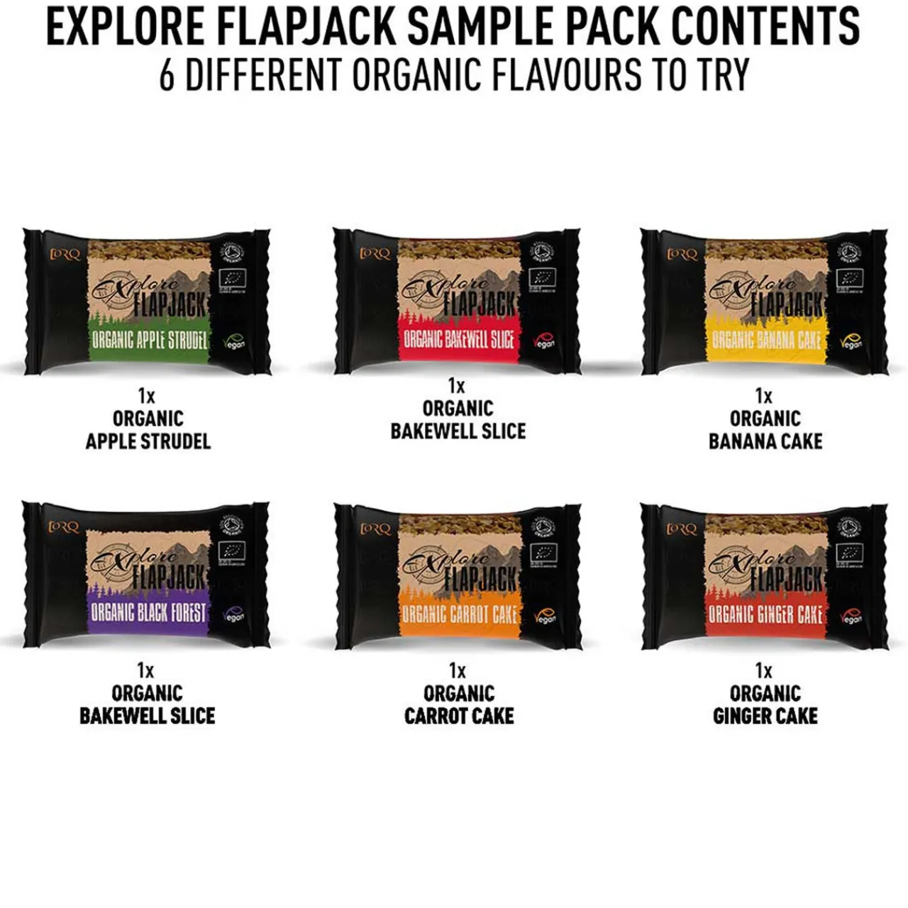 Discount Explore Flapjack Sampler Pack (Pouch Of 6) Hydration & Energy