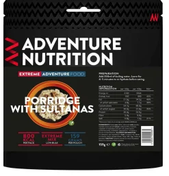 Extreme Adventure 800 kcal Porridge with Sultanas Breakfasts