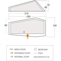 Online F10 Neon UL 1 Tent One Person Tents