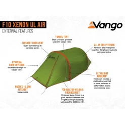 New F10 Xenon UL Air 2 Tent Bikepacking|Two Person Tents