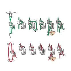 Clearance Figure 9 Reflective Tent Line Kit Tent Accessories