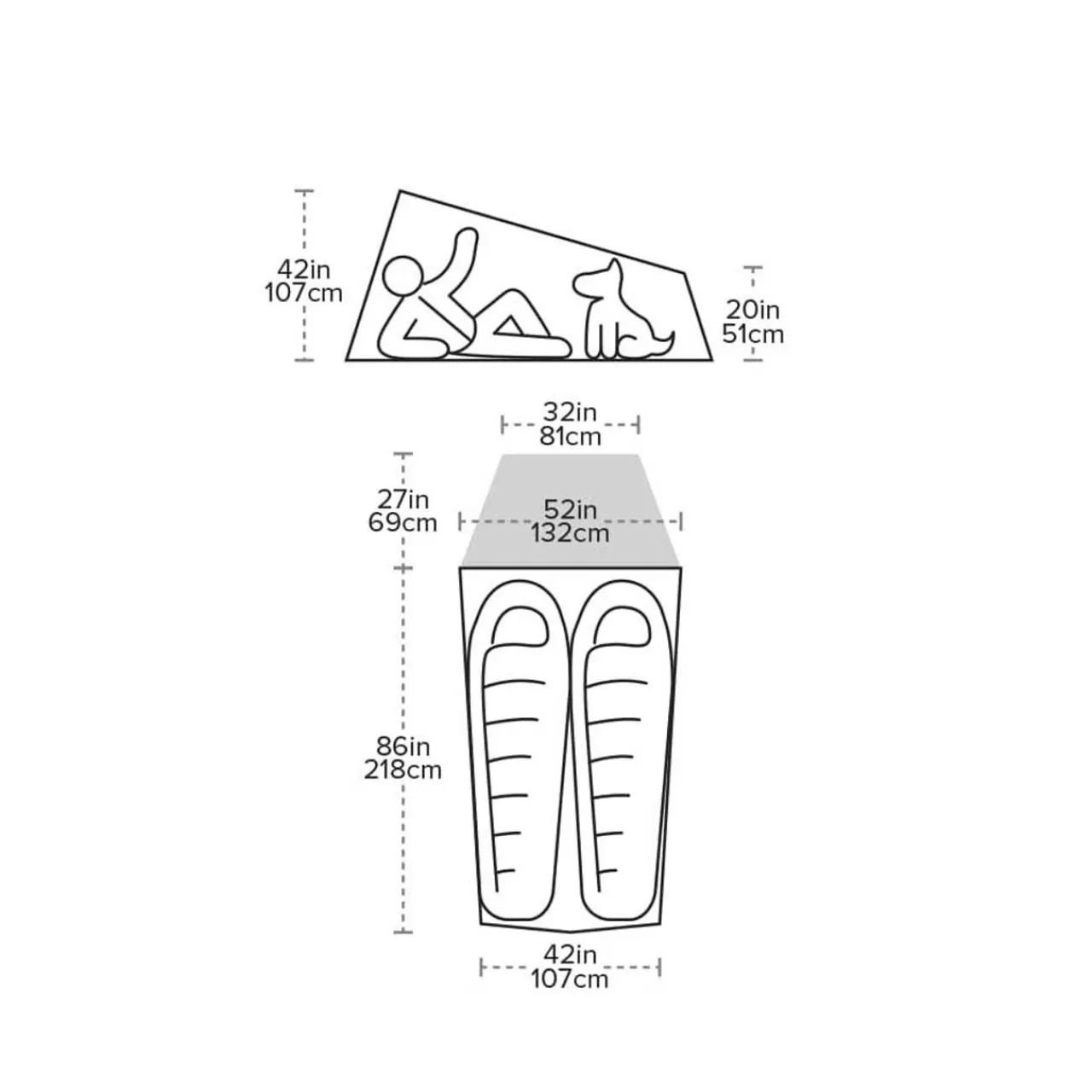 Clearance Fly Creek HV UL2 Solution Dye Bikepacking Tent Bikepacking|Two Person Tents