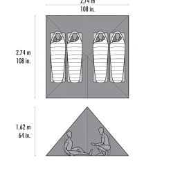 Hot Front Range with Inner Tent Three+ Person Tents