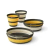 Best Frontier UL Collapsible Dinnerware Set - 6 Piece Cups Mugs Plates & Bowls