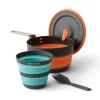 Clearance Frontier UL Collapsible One Pot Cook Set - [3 Piece] 1L Pot Pots And Pans