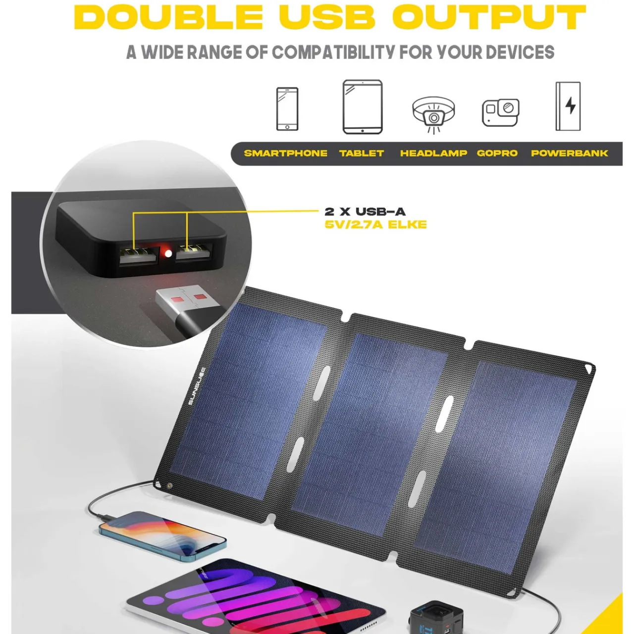 New Fusion Flex 18 Portable Solar Panel Solar
