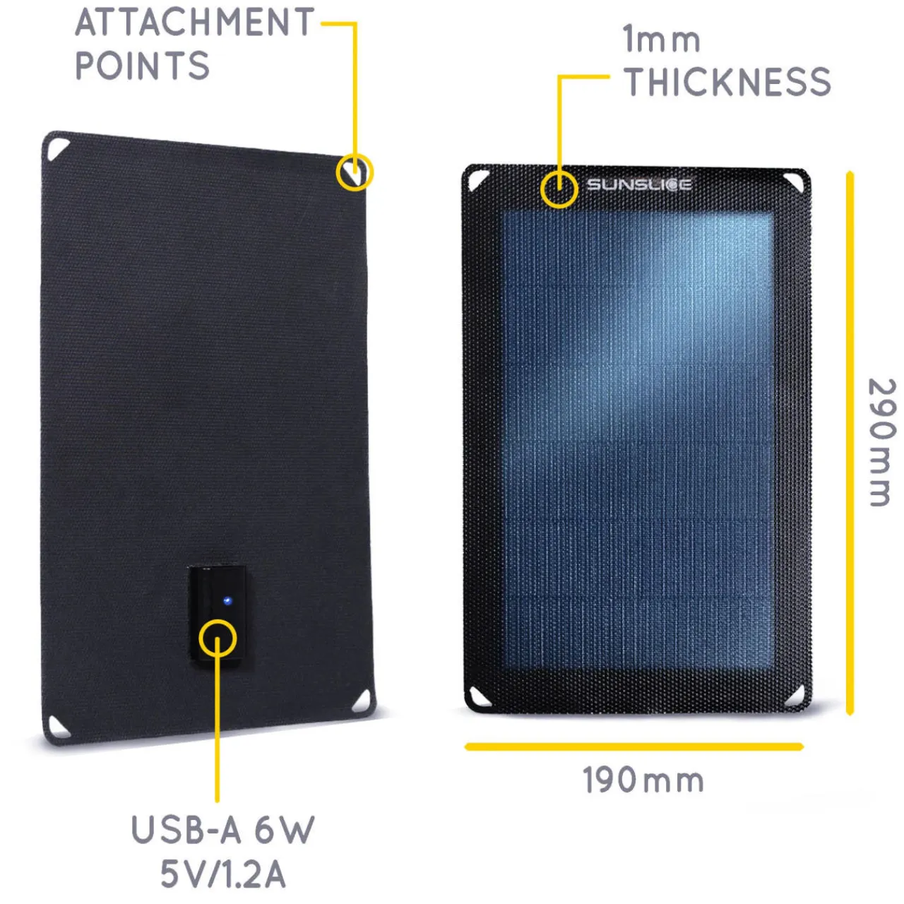Sale Fusion Flex 6 Portable Solar Power Panel Solar Chargers|Accessories