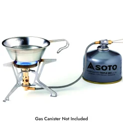 Hot Fusion Trek Stove with Micro Regulator Gas Stoves