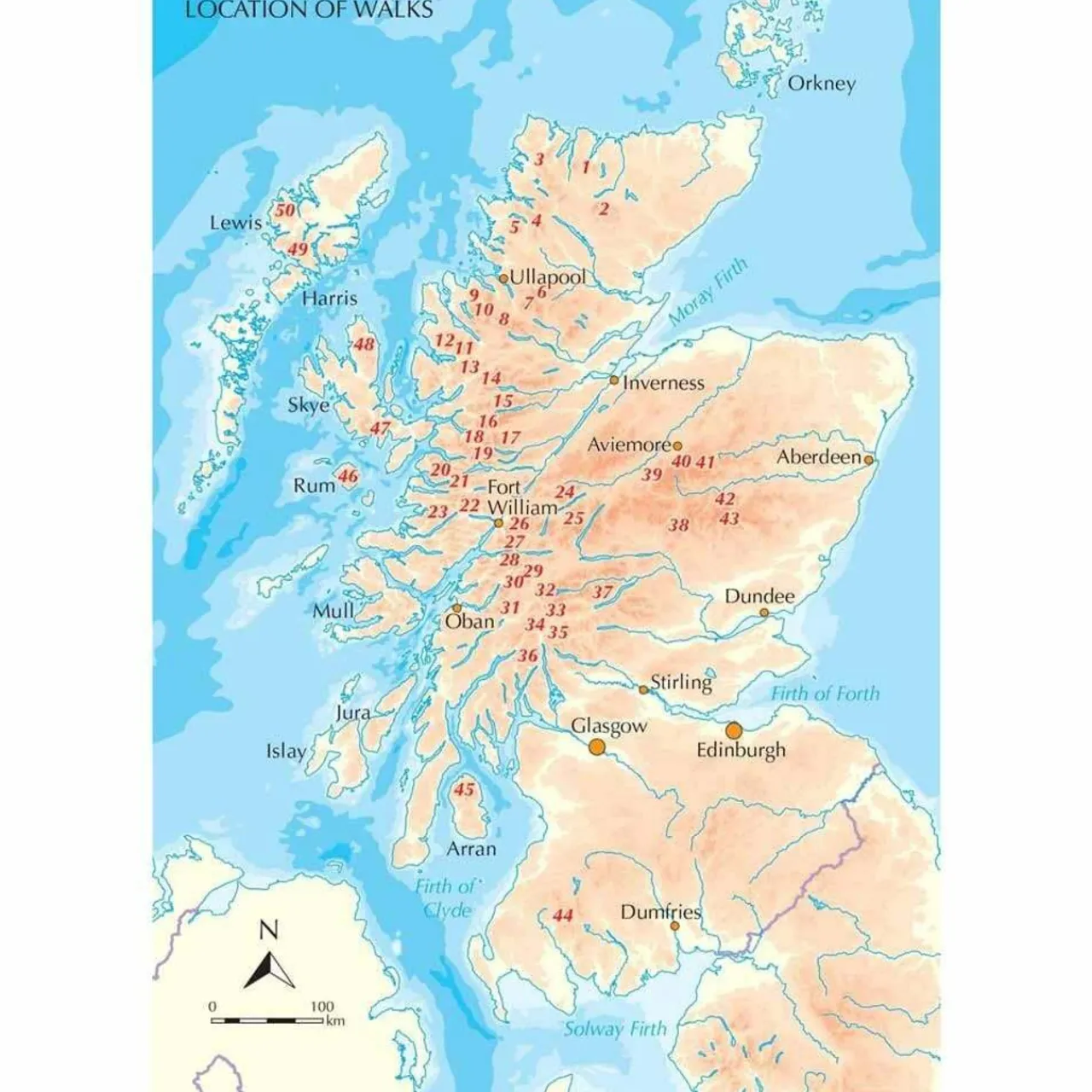 Hot Great Mountain Days in Scotland Maps, Guides & Compasses