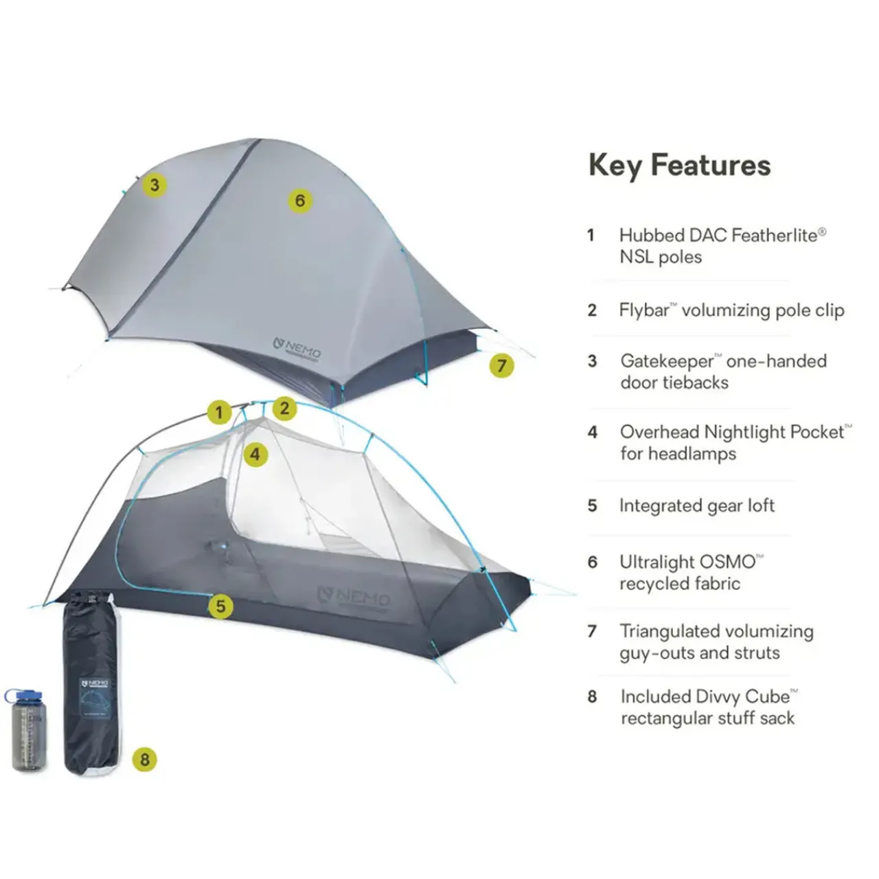 Hot Hornet Elite OSMO 2P Tent Two Person Tents