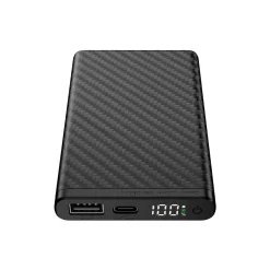 Hot K5 Carbon Fiber 10000mAh Waterproof Powerbank Power Banks|Power Banks