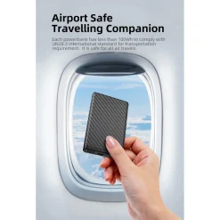 Hot K5 Carbon Fiber 10000mAh Waterproof Powerbank Power Banks|Power Banks