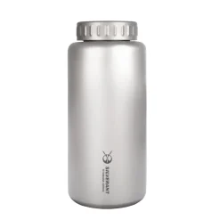 Online Large Titanium Water Bottle 1200ml - Wide Mouth Water Bottles